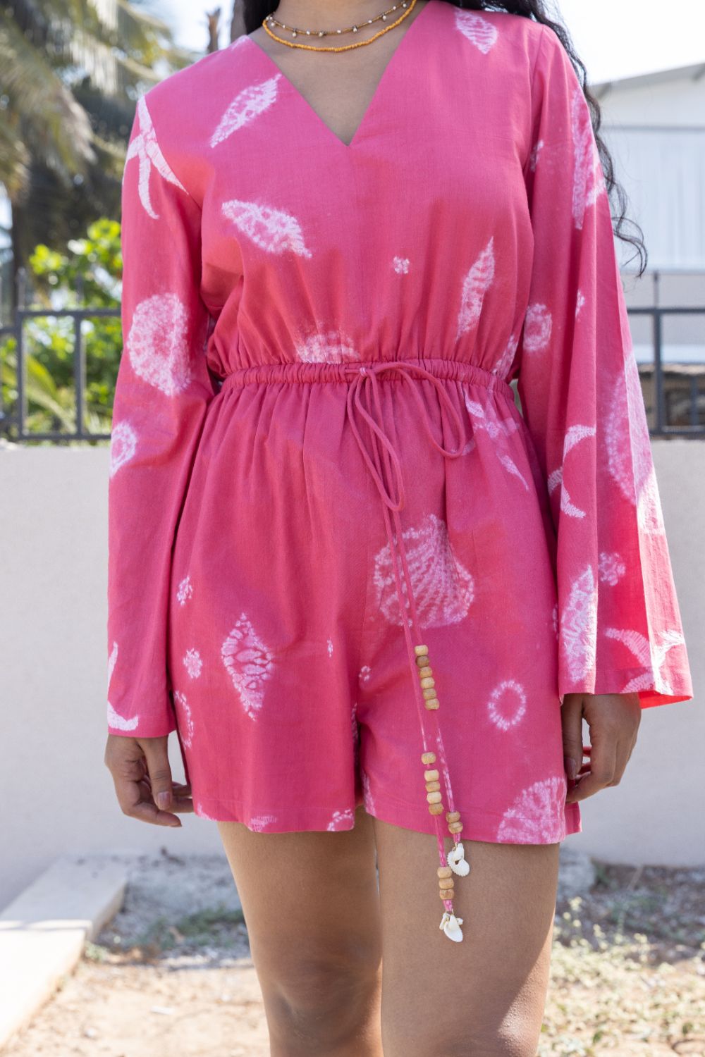 Coastal Chic Playsuit by anushé pirani with Moana, Tops & Shirts, Womenswear at Kamakhyaa for sustainable fashion