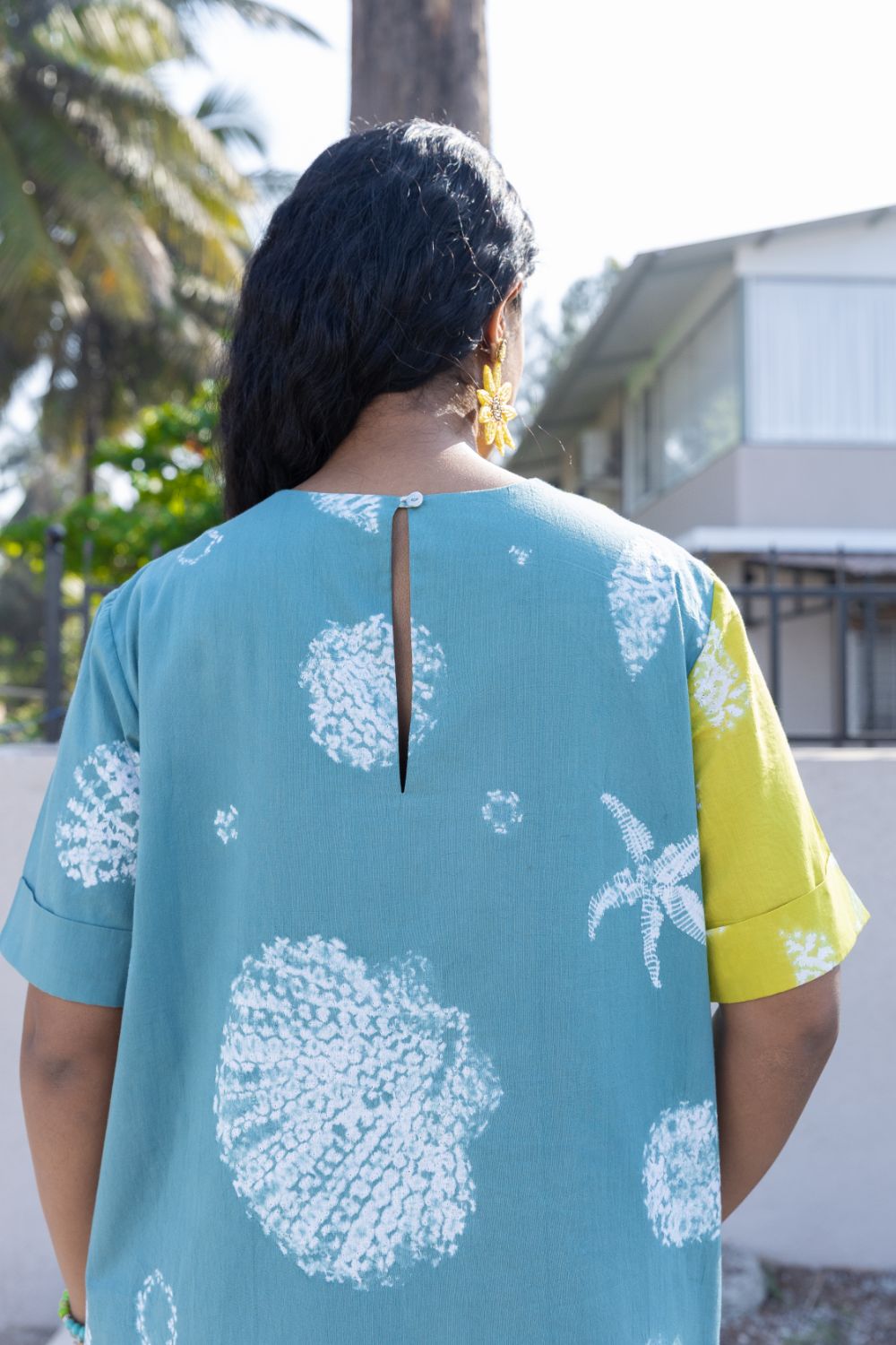 Tropical Twist Shift by anushé pirani with Dresses, Moana, Womenswear at Kamakhyaa for sustainable fashion