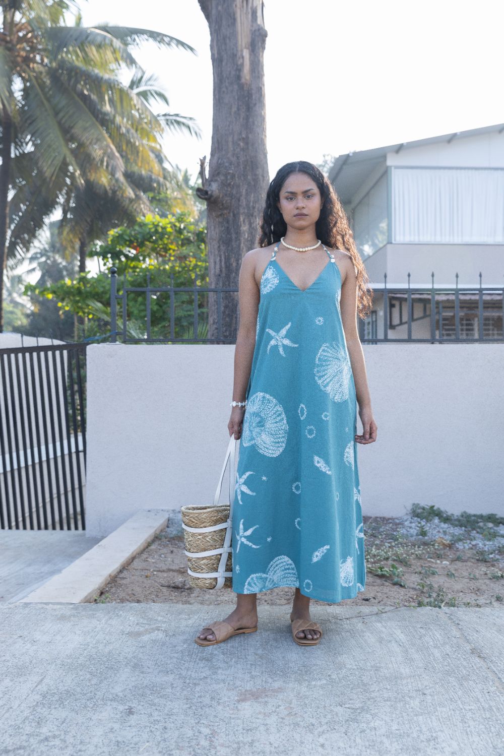 Hawaii Halter Neck dress by anushé pirani with Dresses, Moana, Womenswear at Kamakhyaa for sustainable fashion