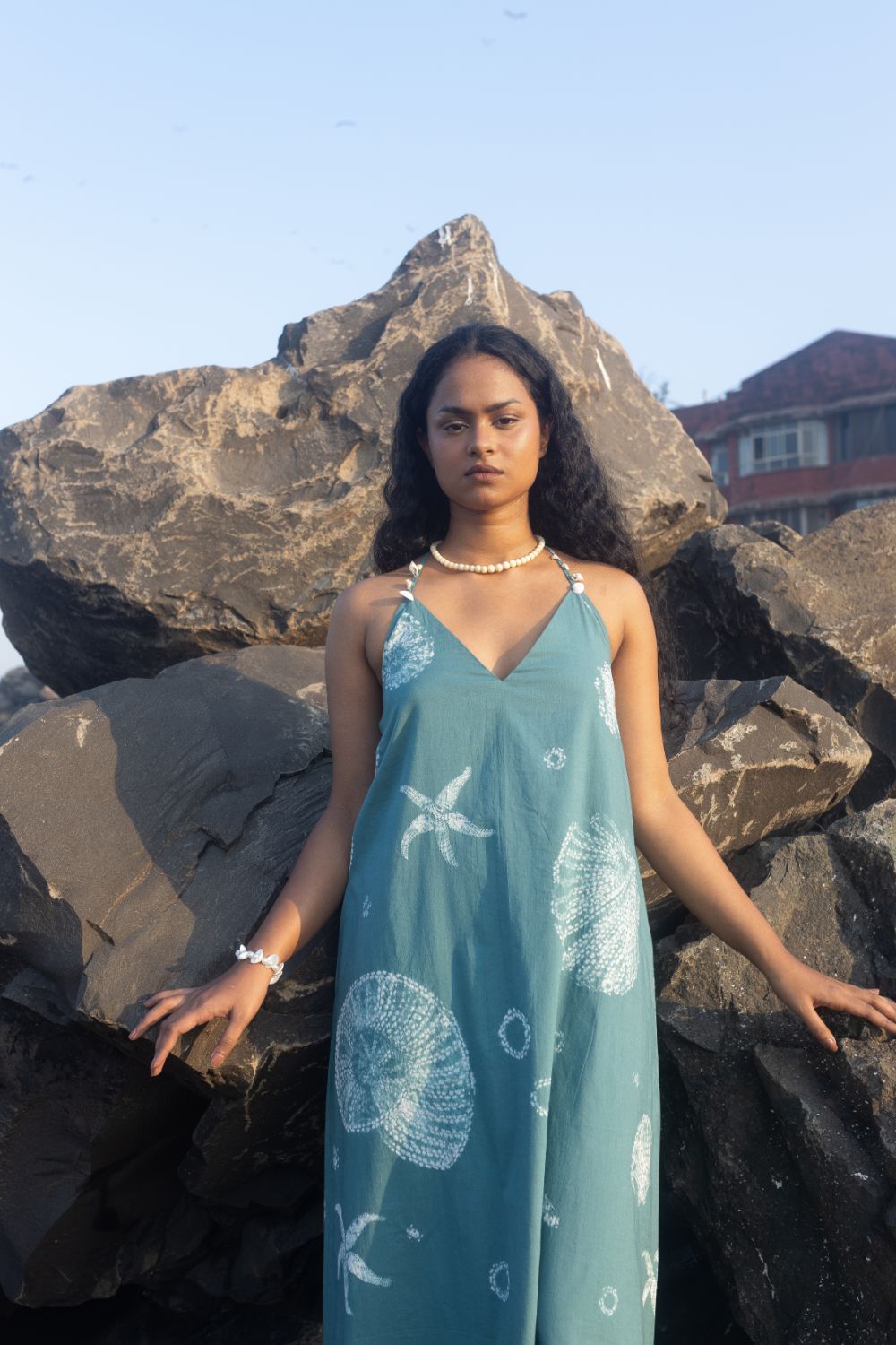 Hawaii Halter Neck dress by anushé pirani with Dresses, Moana, Womenswear at Kamakhyaa for sustainable fashion