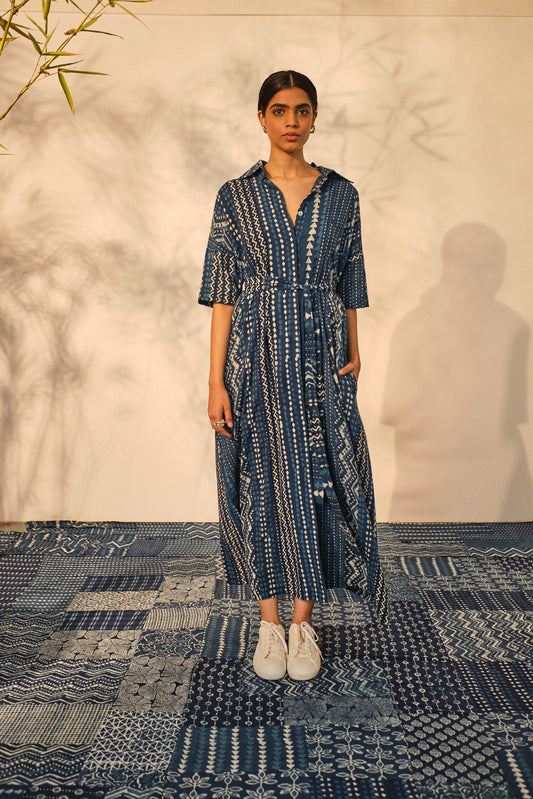 Sarah Dress by Akashii Clothing with Dress, Neeli'23 at Kamakhyaa for sustainable fashion