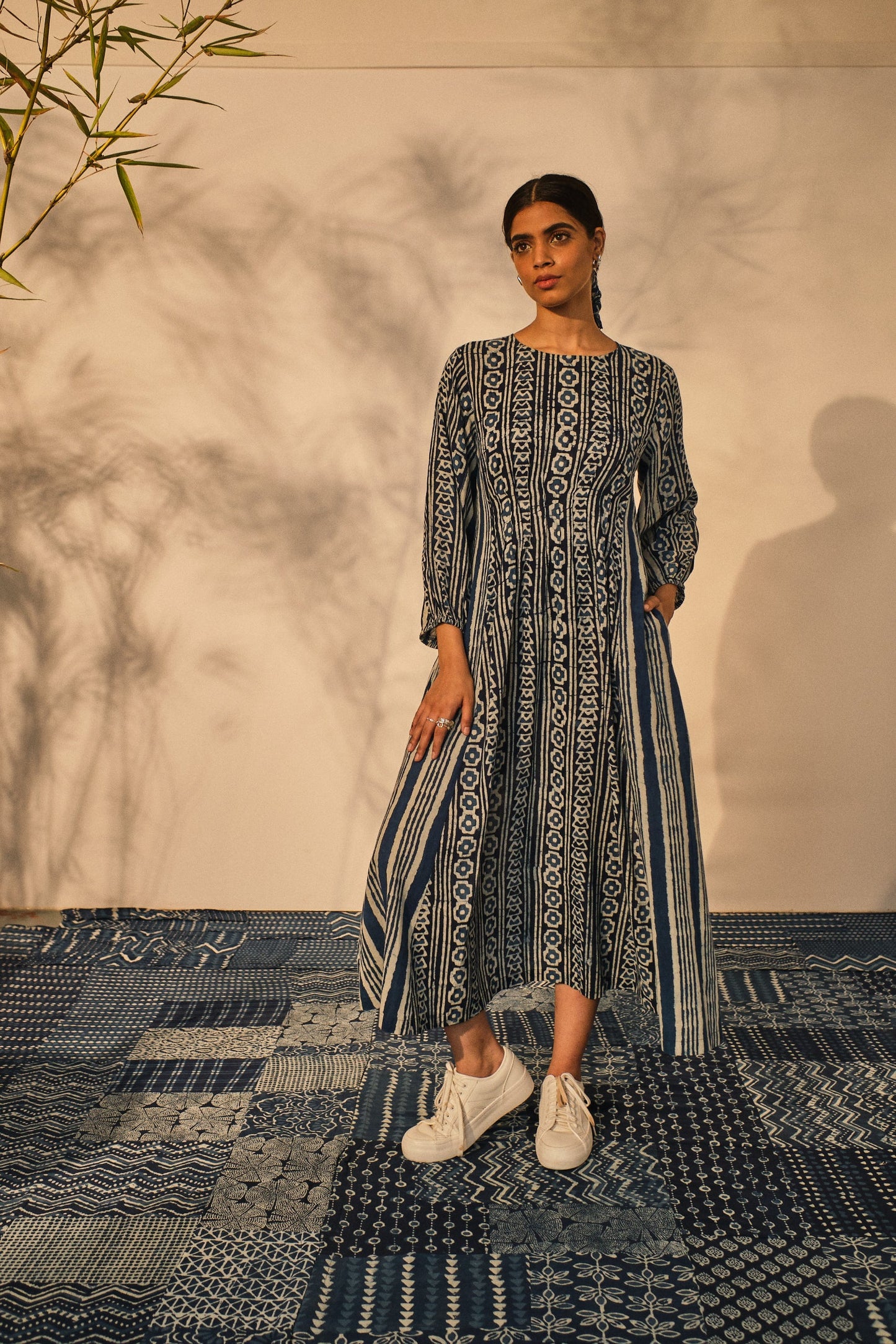 Nora Dress by Akashii Clothing with Dress, Neeli'23 at Kamakhyaa for sustainable fashion