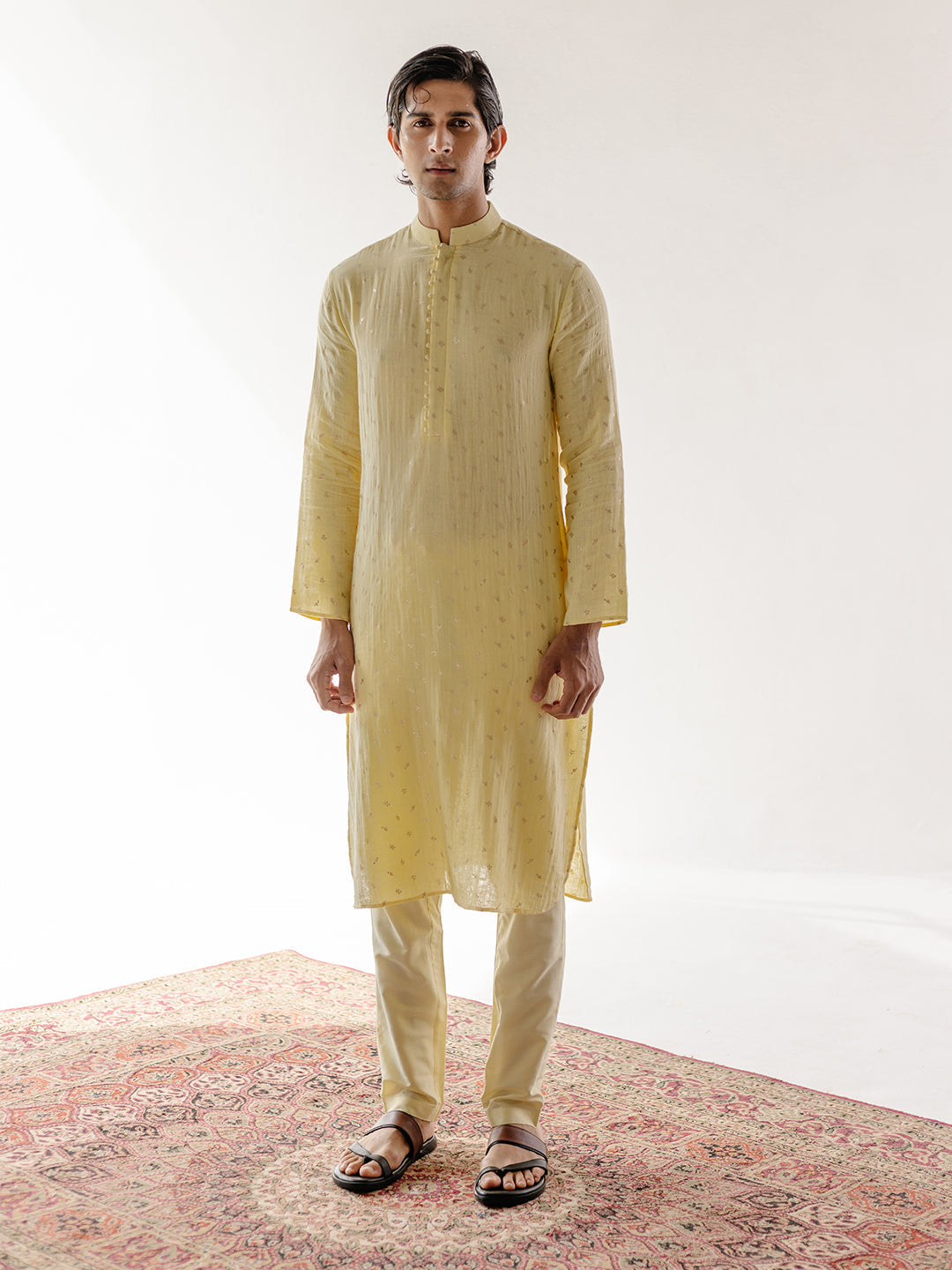 Nafs Kurta Set by RoohbyRidhimaa with Qala By RoohbyRidhimaa at Kamakhyaa for sustainable fashion