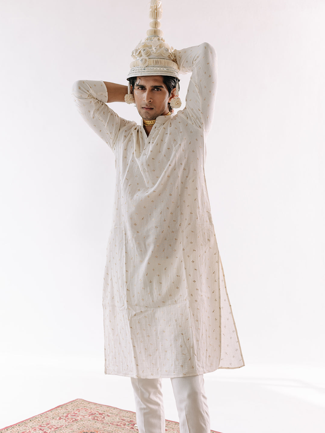 Raabta Kurta Set by RoohbyRidhimaa with Qala By RoohbyRidhimaa at Kamakhyaa for sustainable fashion