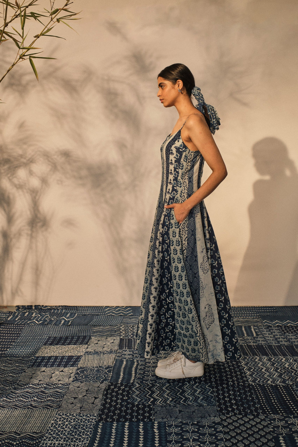 Daisy Dress by Akashii Clothing with Dress, Neeli'23 at Kamakhyaa for sustainable fashion