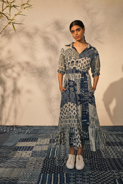 Thea Dress by Akashii Clothing with Dress, Neeli'23 at Kamakhyaa for sustainable fashion