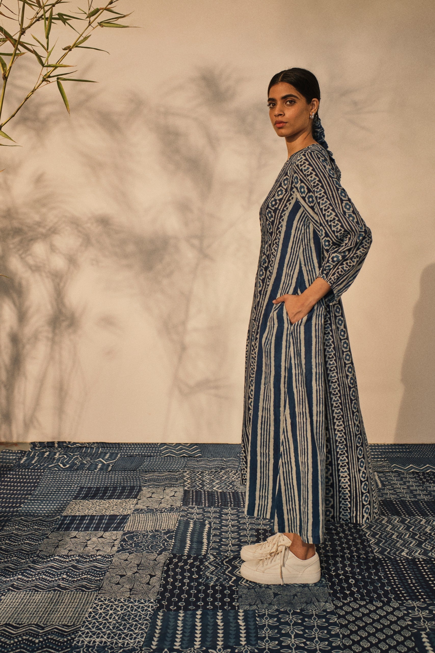 Nora Dress by Akashii Clothing with Dress, Neeli'23 at Kamakhyaa for sustainable fashion