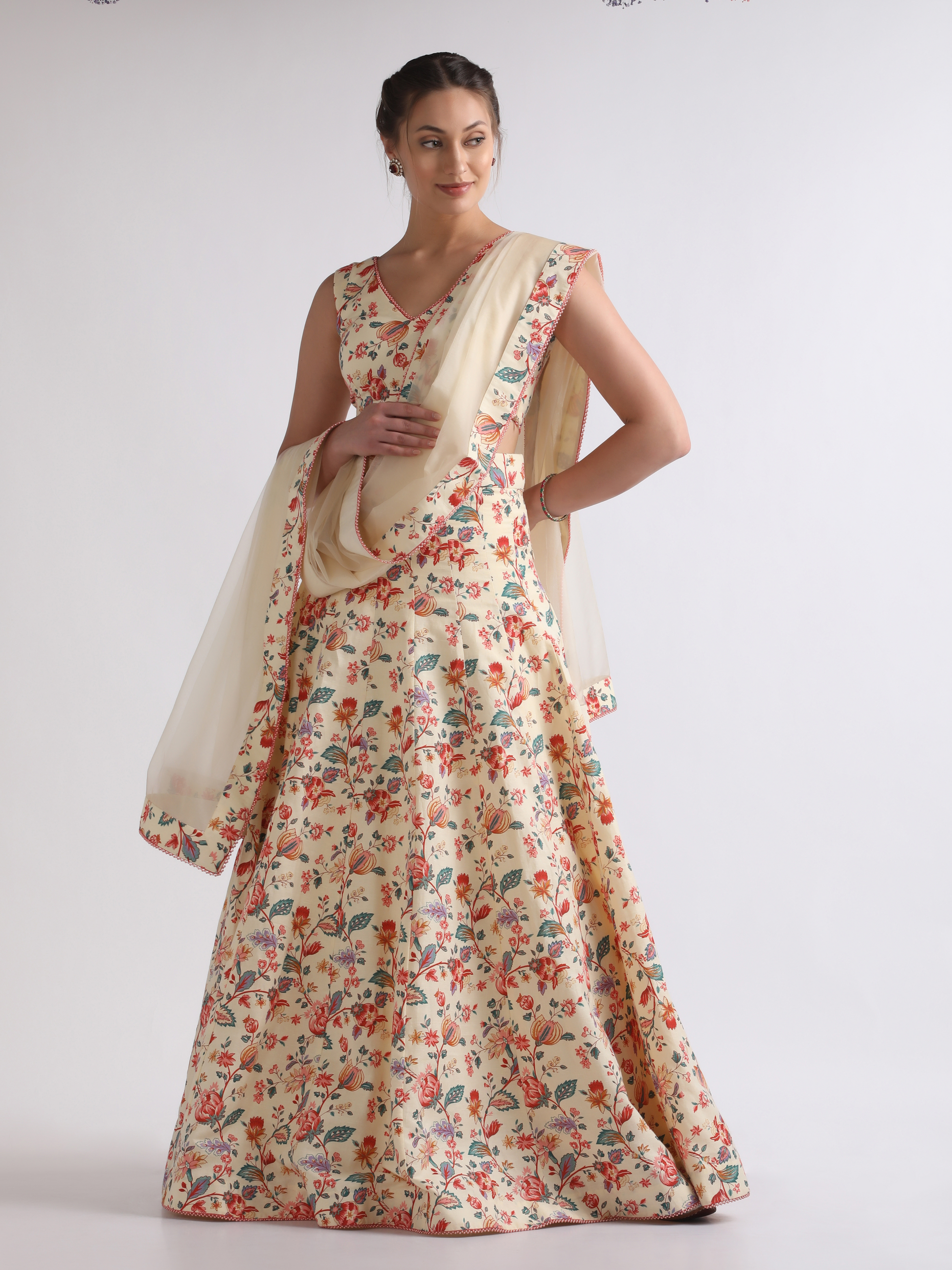 Inaayat Lehenga Set by RoohbyRidhimaa with at Kamakhyaa for sustainable fashion