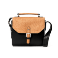 Juniper Vegan Leather Sling Bag - Black by Green Hermitage with SS25 at Kamakhyaa for sustainable fashion