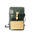 Arden Vegan Leather Backpack - Green by Green Hermitage with SS25 at Kamakhyaa for sustainable fashion