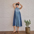 Stormy by Taro with Artisan made, Cotton Mulmul, Whispers of Summer by Taro at Kamakhyaa for sustainable fashion
