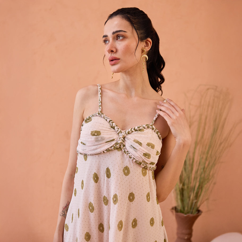 Blush Bloom by Taro with Artisan made, Indie Bloom by Taro at Kamakhyaa for sustainable fashion