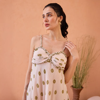 Blush Bloom by Taro with Artisan made, Indie Bloom by Taro at Kamakhyaa for sustainable fashion