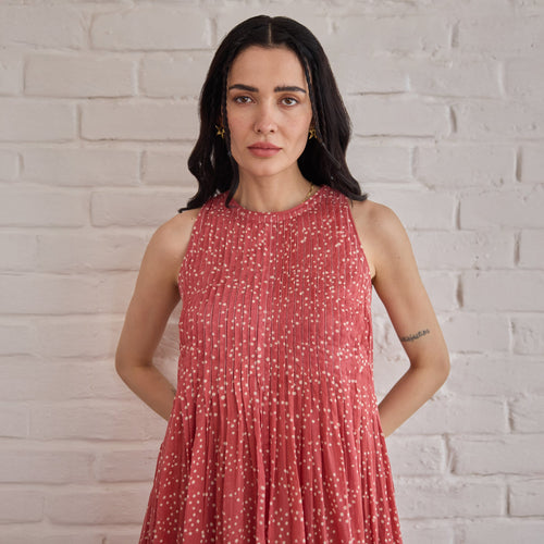 Berry Buds by Taro with Artisan made, Cotton Mulmul, Whispers of Summer by Taro at Kamakhyaa for sustainable fashion