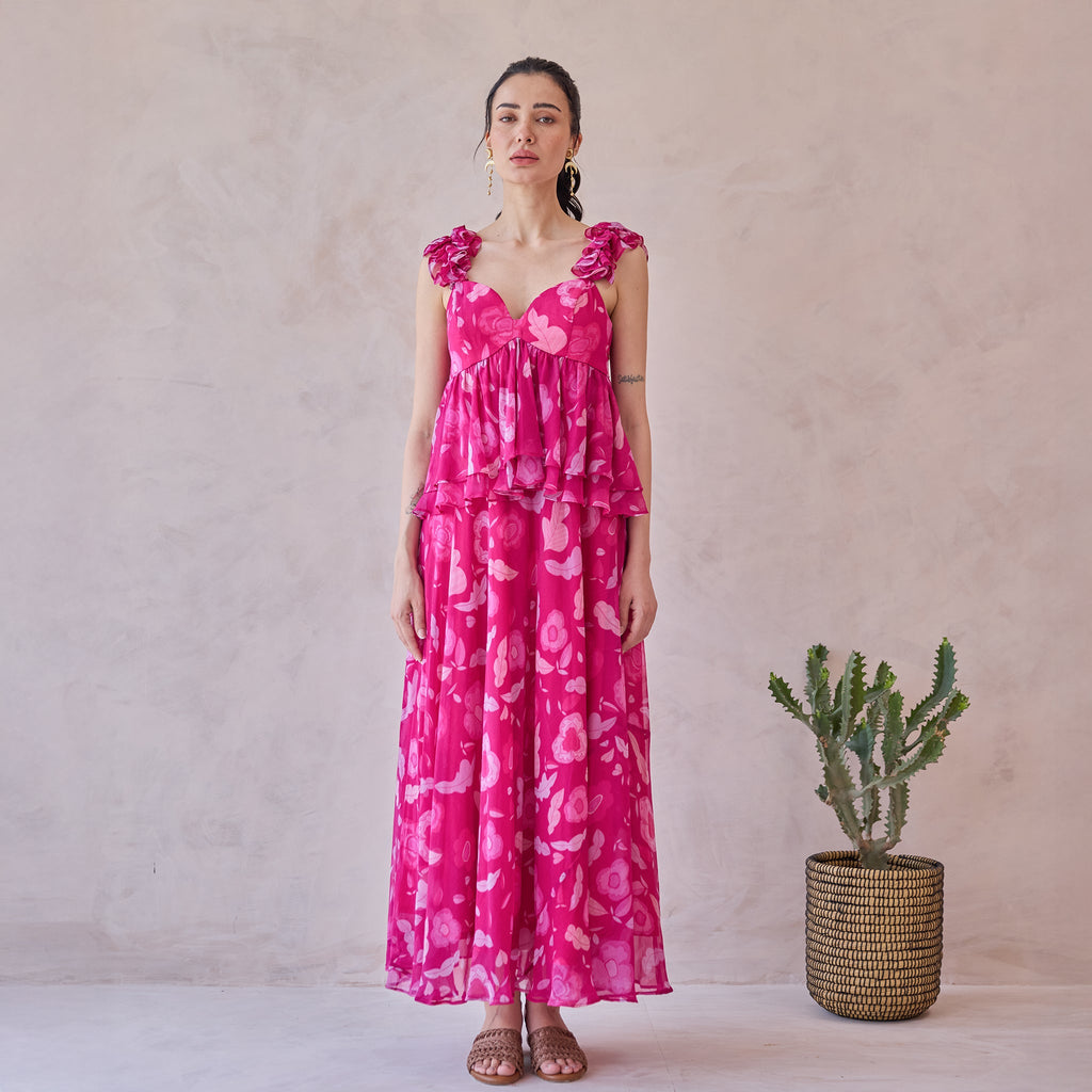 Rosa Aurelia by Taro with ethical, Indie Bloom by Taro at Kamakhyaa for sustainable fashion
