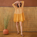 Honey Drift by Taro with Artisan made, Cotton Mulmul, Whispers of Summer by Taro at Kamakhyaa for sustainable fashion