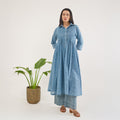 Dewdrop Dance by Taro with Artisan made, Cotton Mulmul, Whispers of Summer by Taro at Kamakhyaa for sustainable fashion