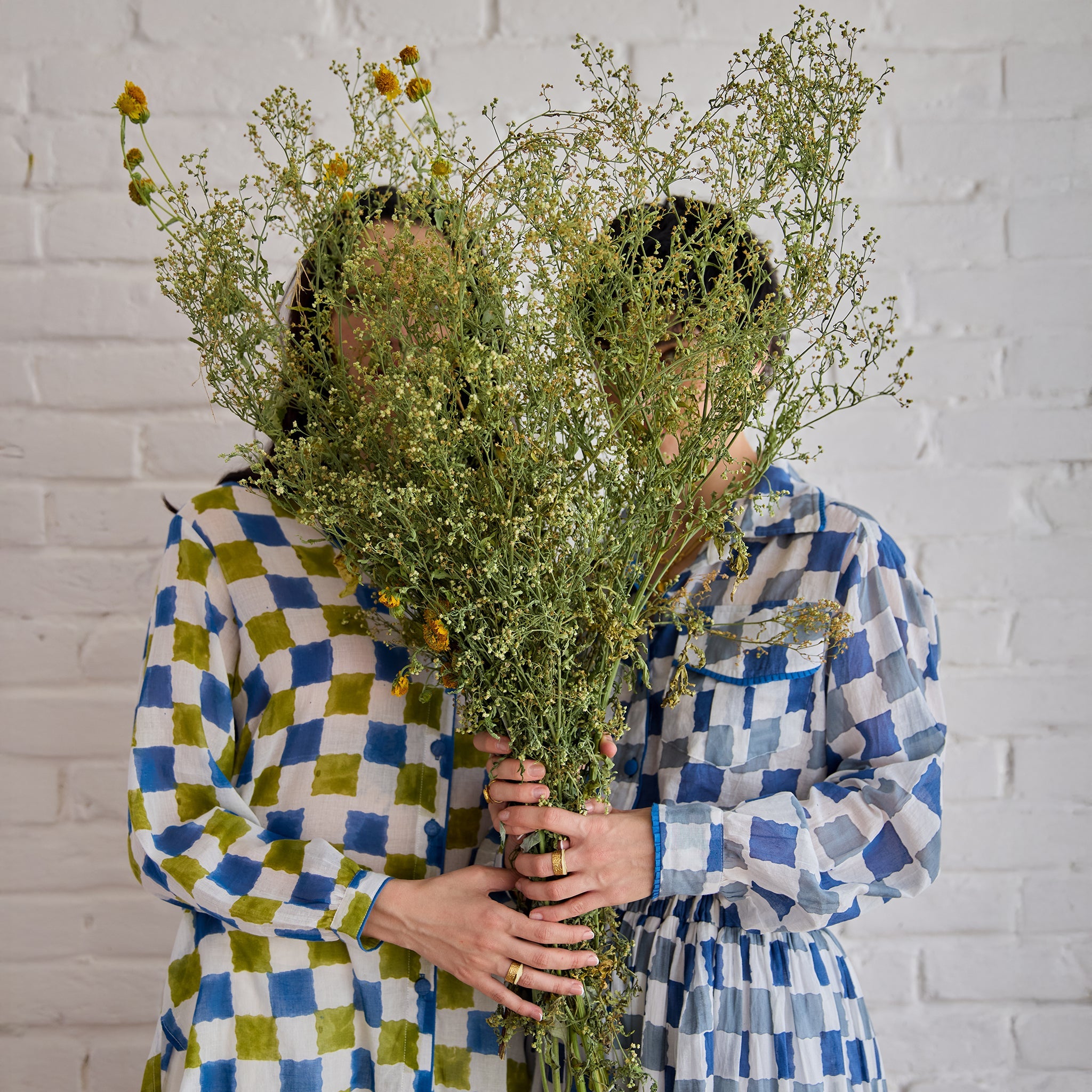 Blue Willow by Taro with Artisan made, Cotton Mulmul, Whispers of Summer by Taro at Kamakhyaa for sustainable fashion