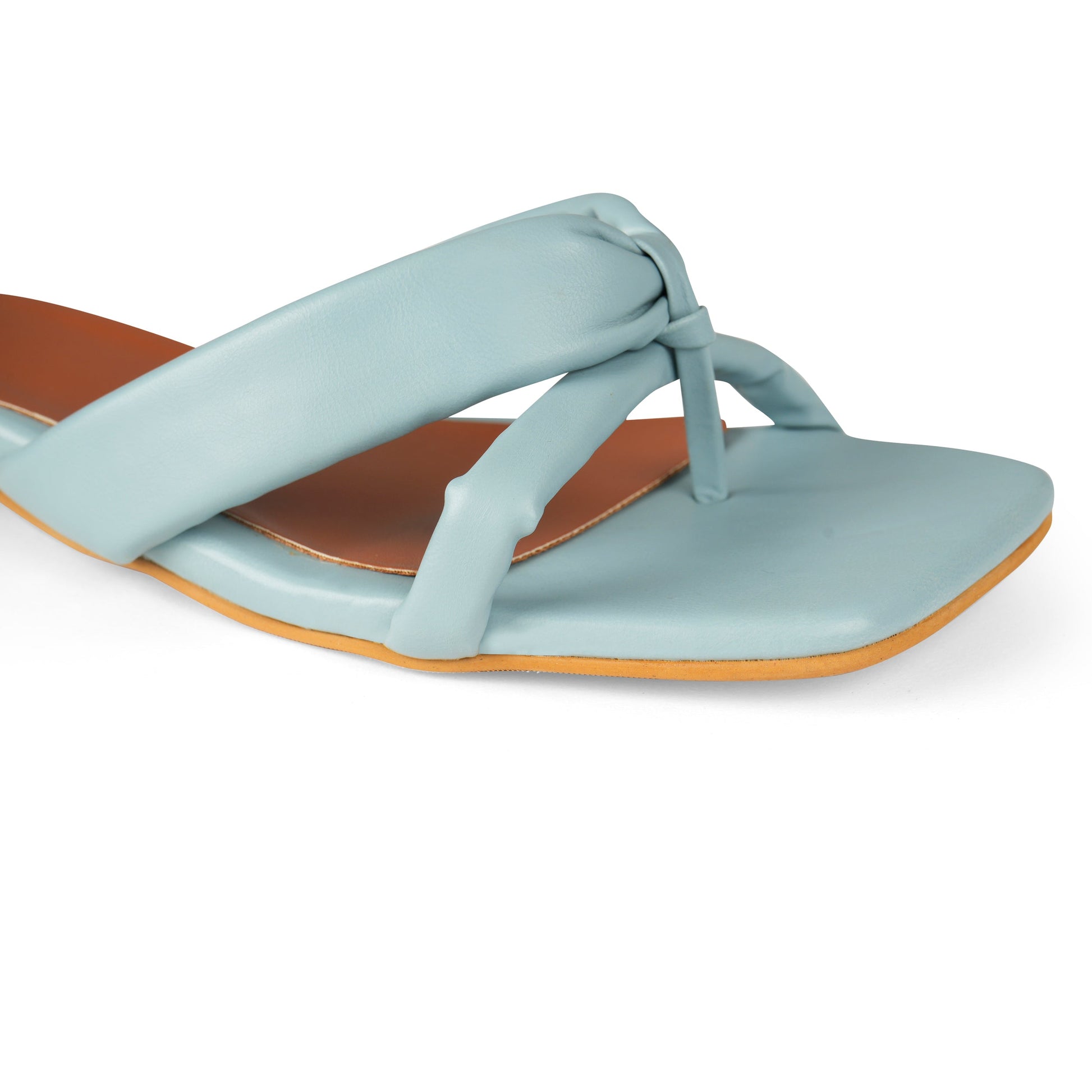 Strapped Blue Heels by Ek Agga with heels, stylish at Kamakhyaa for sustainable fashion