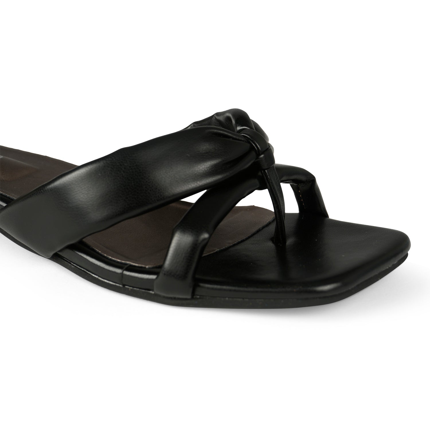 Strapped Black Heels by Ek Agga with at Kamakhyaa for sustainable fashion