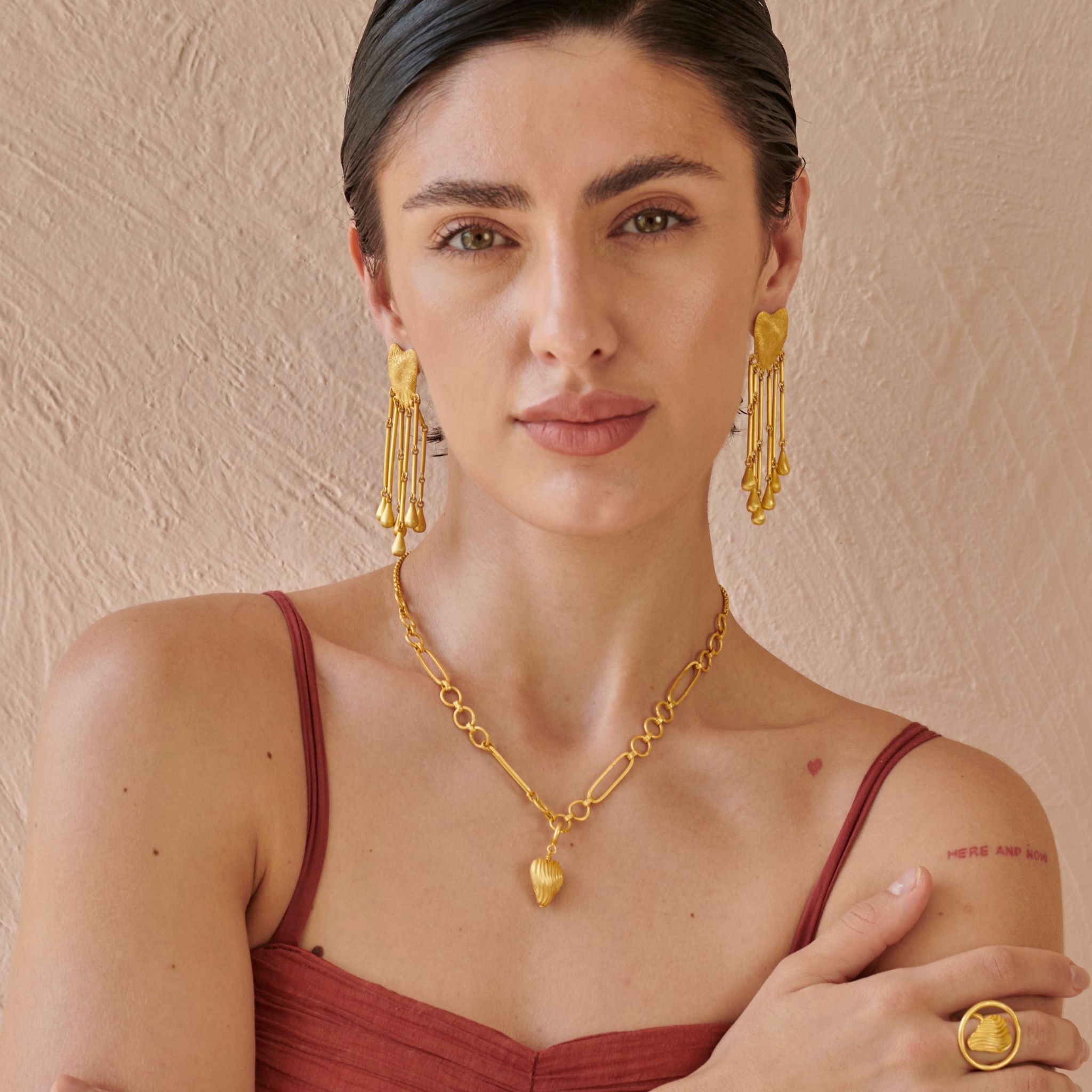 Orbis Link Chain Necklace by The Loom Art with Orbis by The Loom Art at Kamakhyaa for sustainable fashion