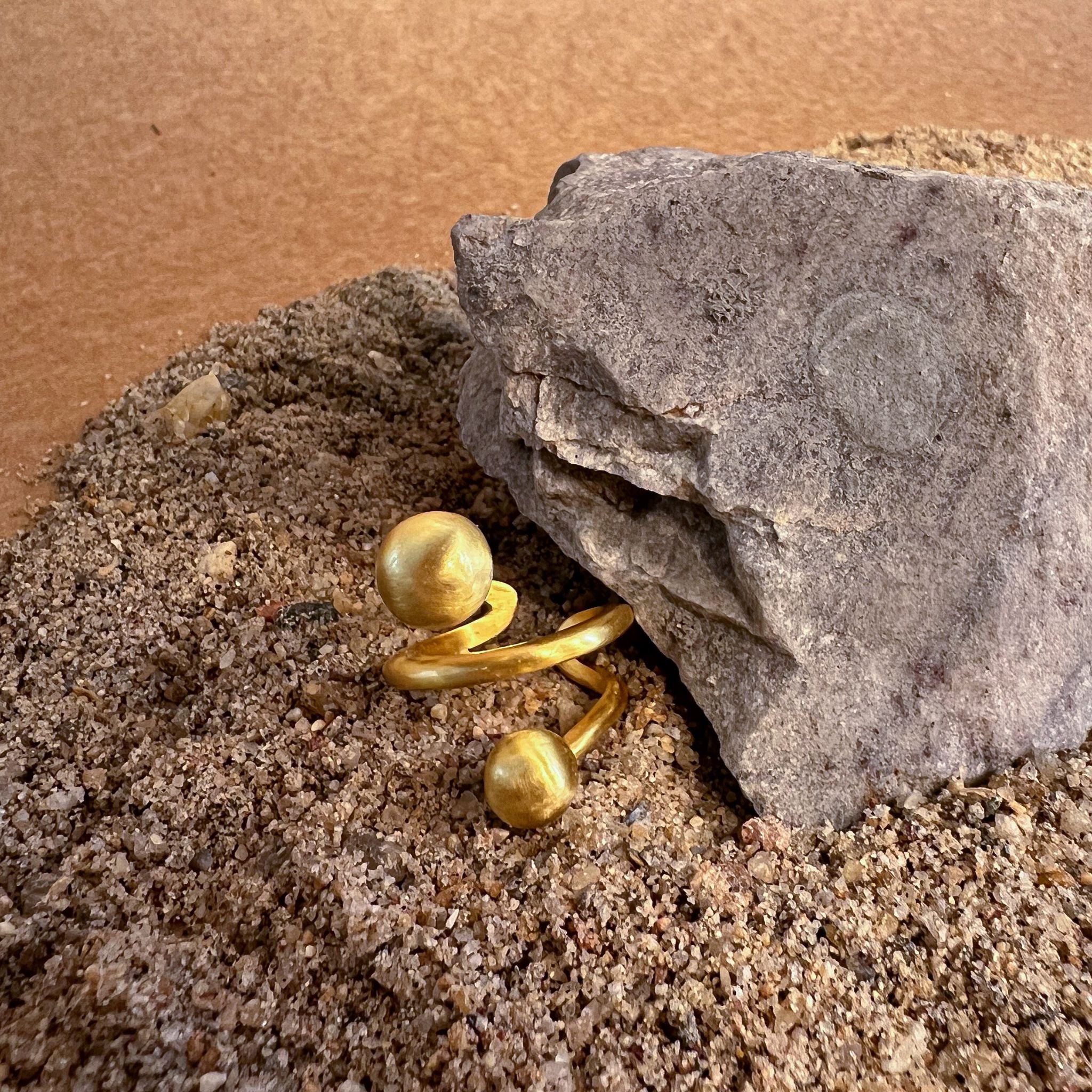 Spheria Ring by The Loom Art with Orbis by The Loom Art, Rings at Kamakhyaa for sustainable fashion