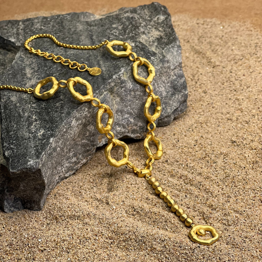 Linked Halo Necklace by The Loom Art with Orbis by The Loom Art at Kamakhyaa for sustainable fashion