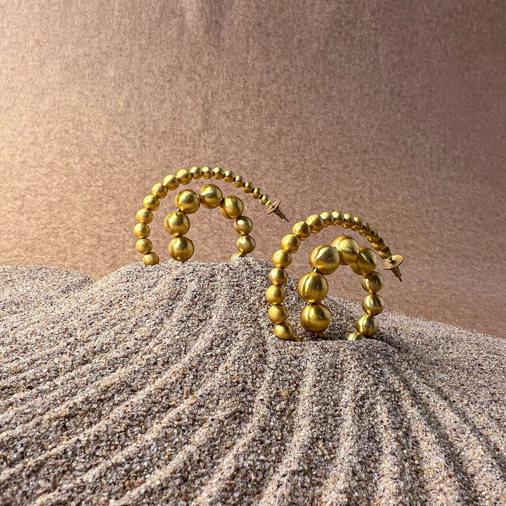 Whirl Hoops by The Loom Art with Orbis by The Loom Art at Kamakhyaa for sustainable fashion