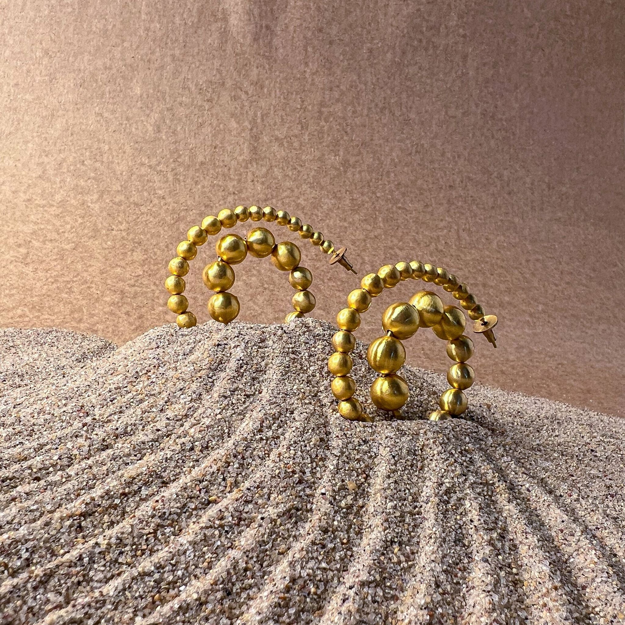 Whirl Hoops by The Loom Art with Orbis by The Loom Art at Kamakhyaa for sustainable fashion