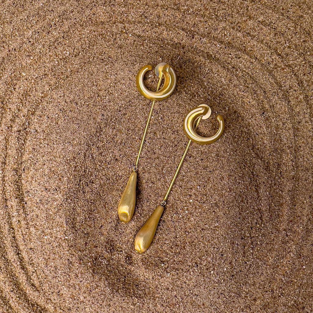 Orbora Drop Earring by The Loom Art with Long Earrings, Orbis by The Loom Art at Kamakhyaa for sustainable fashion