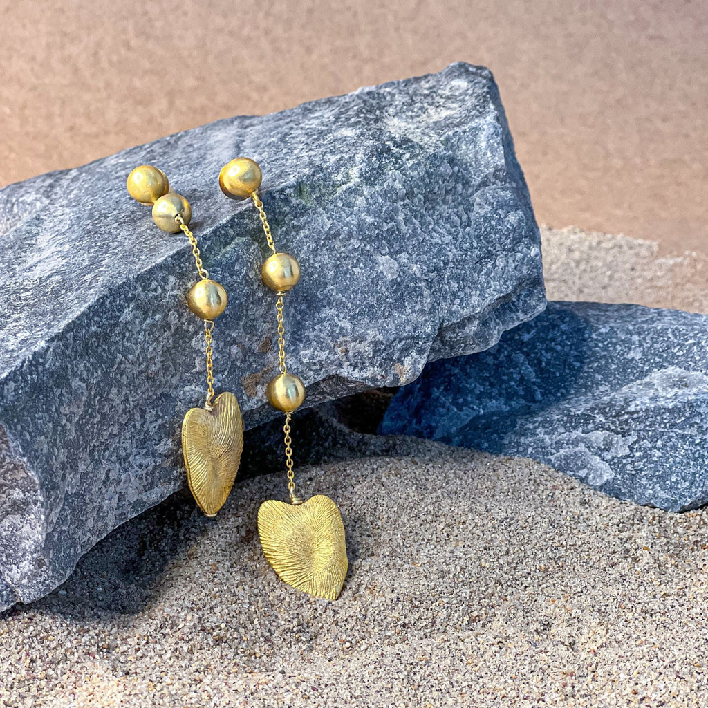 Amour Ball Earring by The Loom Art with Danglers, Orbis by The Loom Art at Kamakhyaa for sustainable fashion