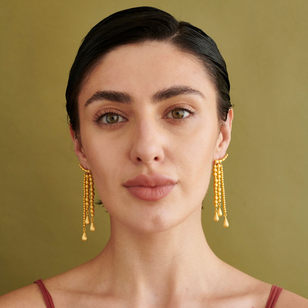 Orbelle Earring by The Loom Art with Danglers, Orbis by The Loom Art at Kamakhyaa for sustainable fashion