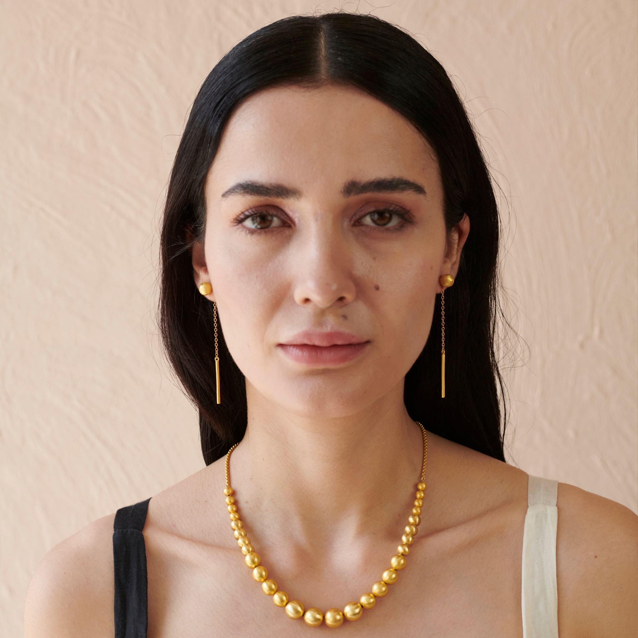 Needle and Ball Earring by The Loom Art with Long Earrings, Orbis by The Loom Art at Kamakhyaa for sustainable fashion