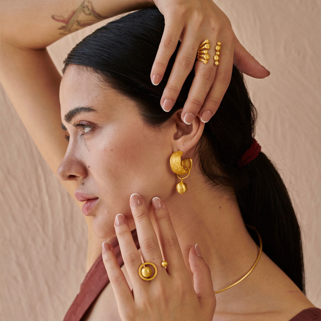 Orb Hoop by The Loom Art with Orbis by The Loom Art at Kamakhyaa for sustainable fashion