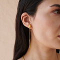 Needle and Ball Earring by The Loom Art with Long Earrings, Orbis by The Loom Art at Kamakhyaa for sustainable fashion