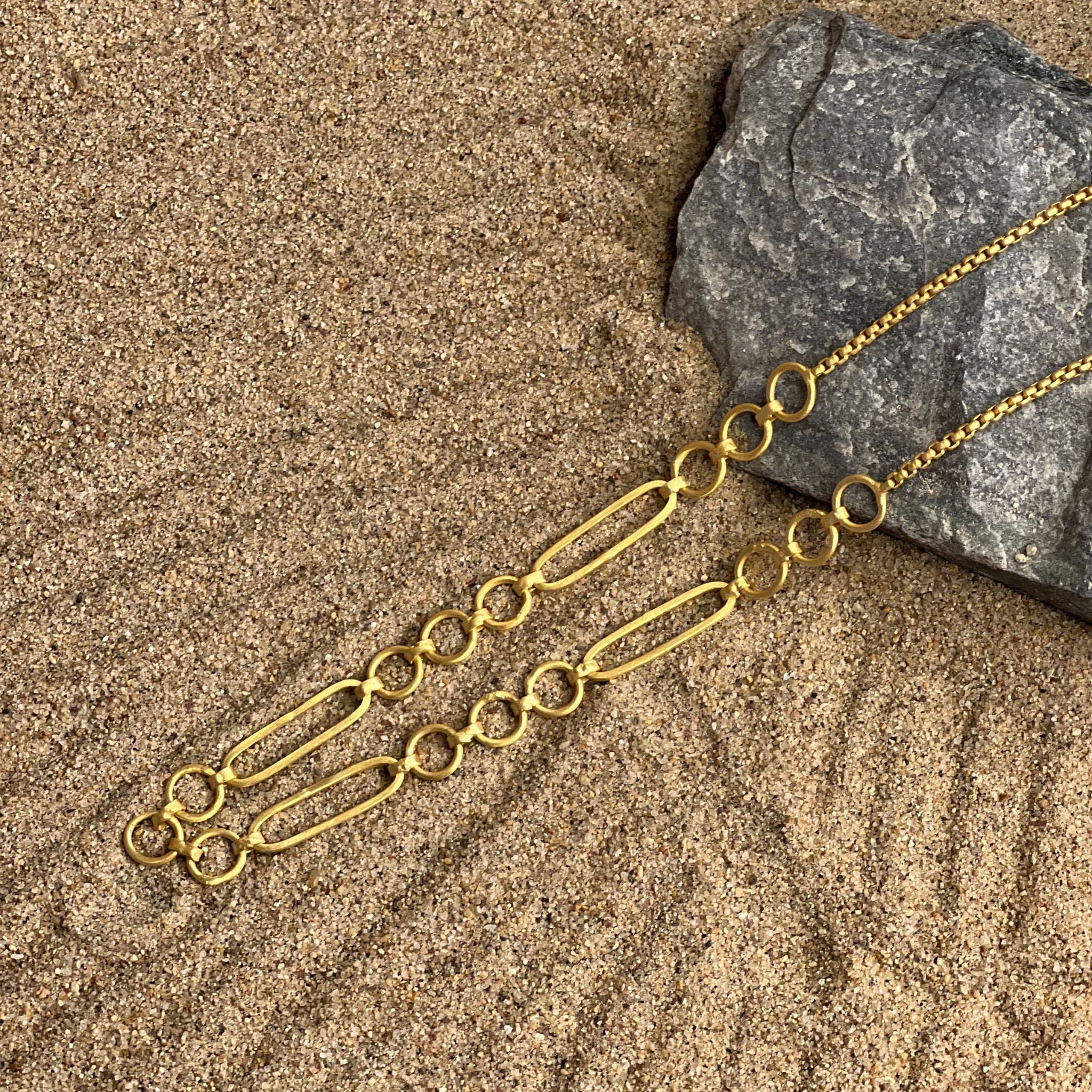 Orbis Link Chain Necklace by The Loom Art with Orbis by The Loom Art at Kamakhyaa for sustainable fashion