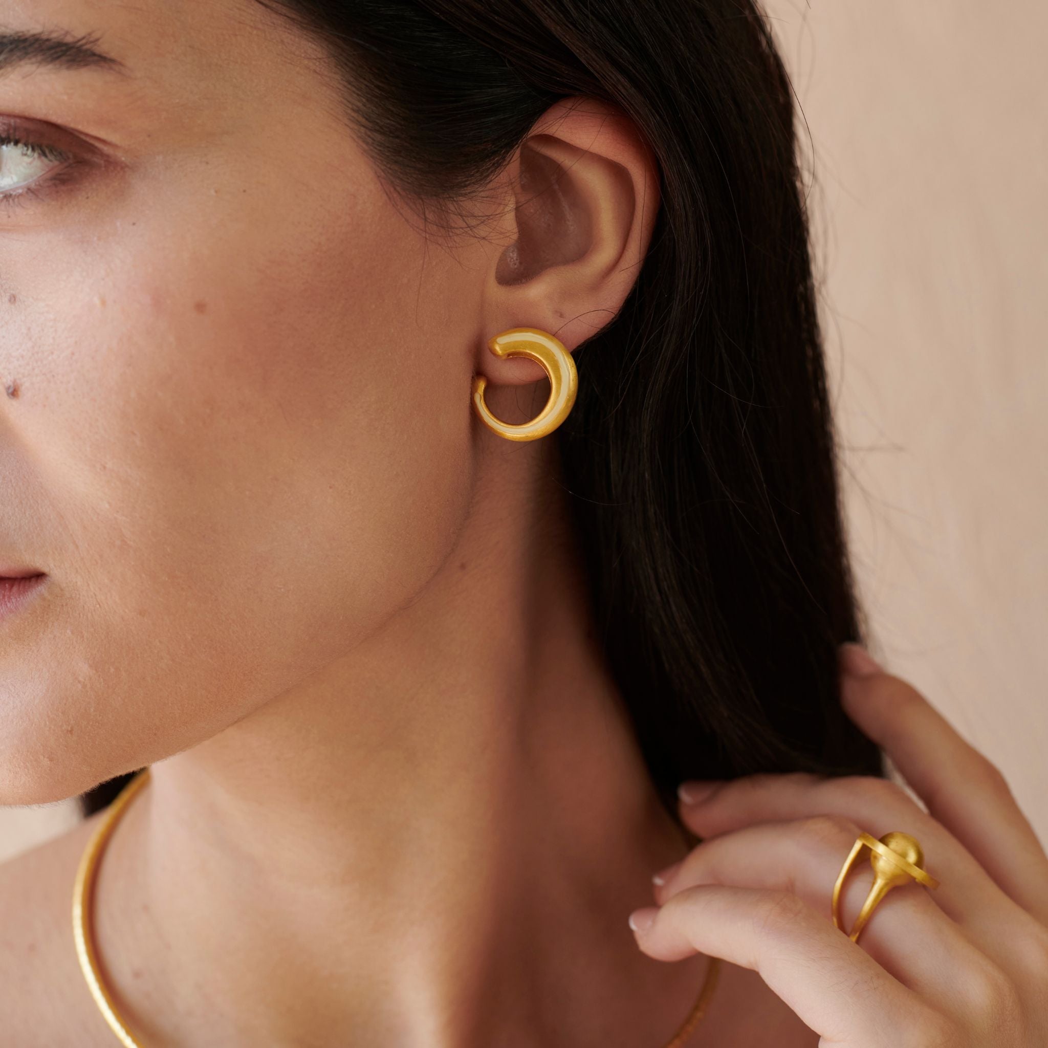 Orbora Drop Earring by The Loom Art with Long Earrings, Orbis by The Loom Art at Kamakhyaa for sustainable fashion