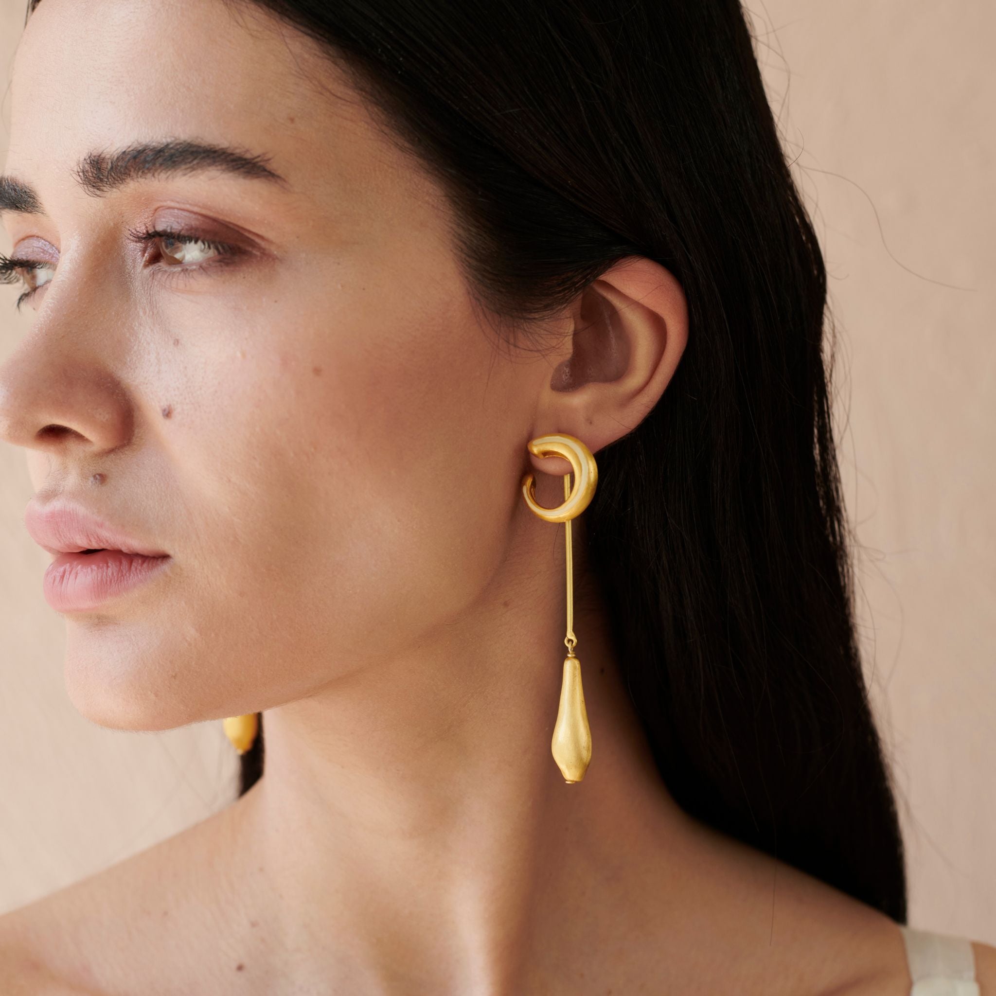 Orbora Drop Earring by The Loom Art with Long Earrings, Orbis by The Loom Art at Kamakhyaa for sustainable fashion