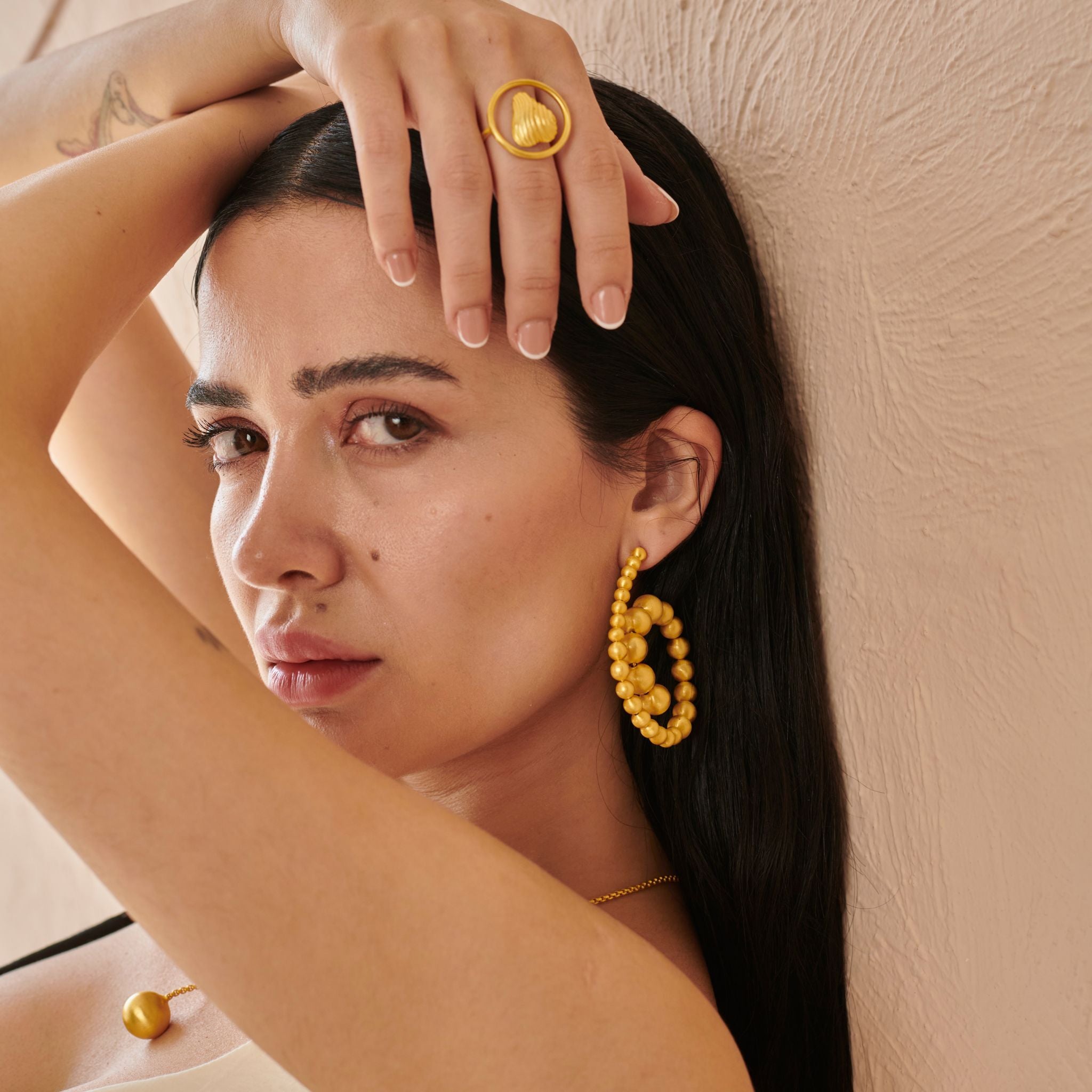 Whirl Hoops by The Loom Art with Orbis by The Loom Art at Kamakhyaa for sustainable fashion