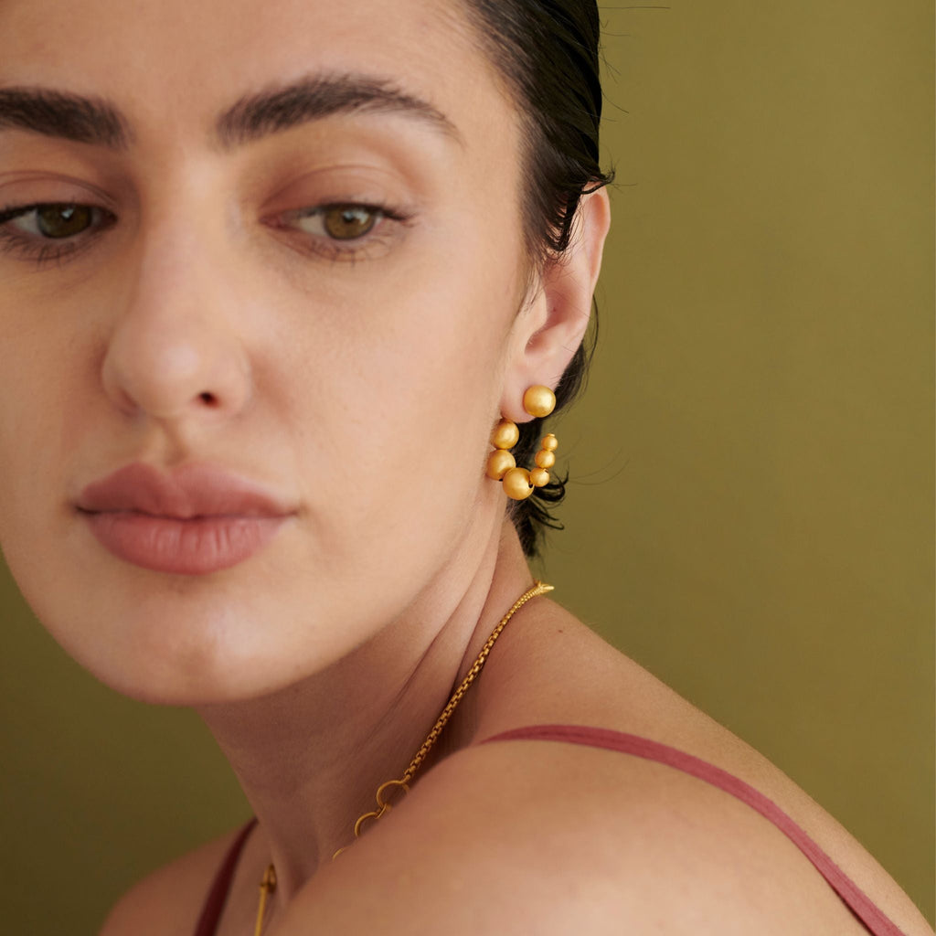 Echo Studs by The Loom Art with Orbis by The Loom Art at Kamakhyaa for sustainable fashion