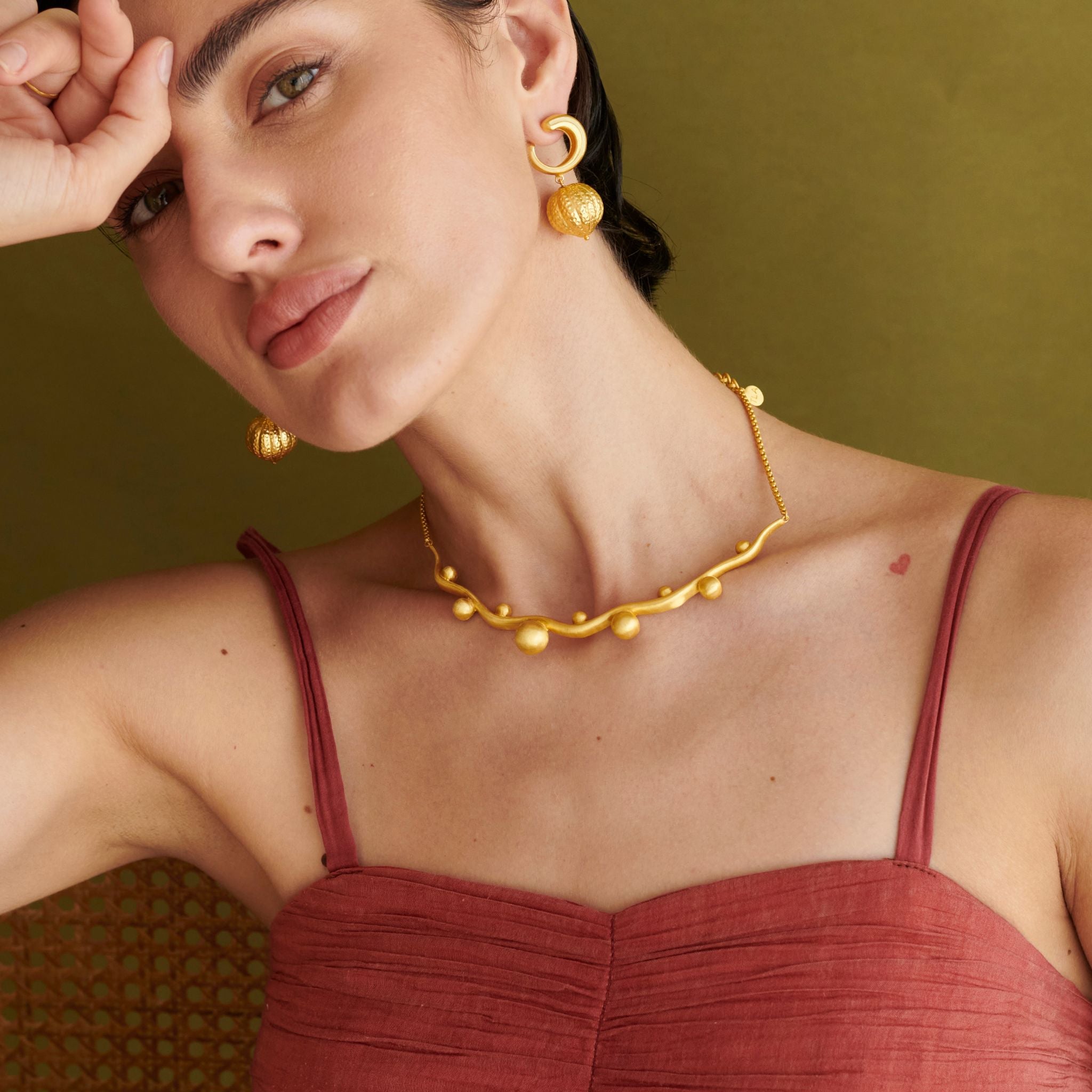 Perla Necklace by The Loom Art with Orbis by The Loom Art at Kamakhyaa for sustainable fashion