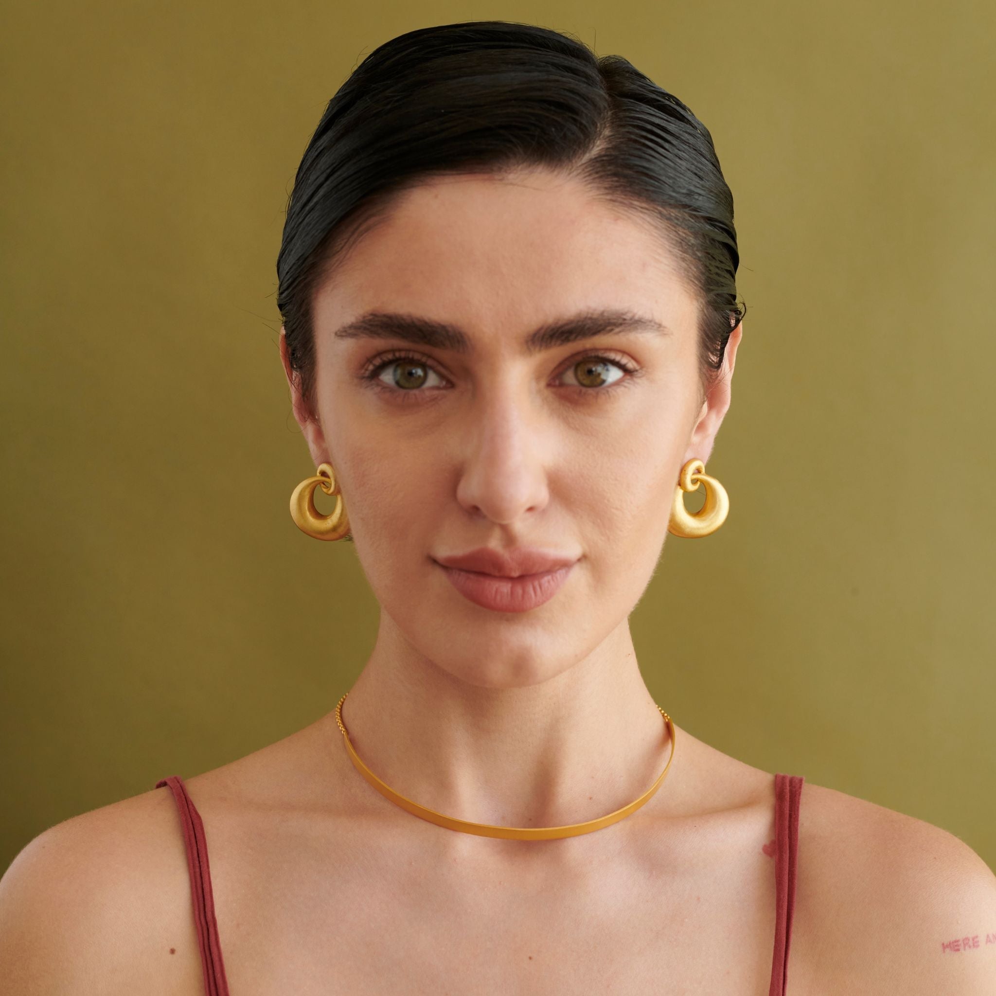 Linked Orbits earring by The Loom Art with Orbis by The Loom Art, Stud Earrings at Kamakhyaa for sustainable fashion