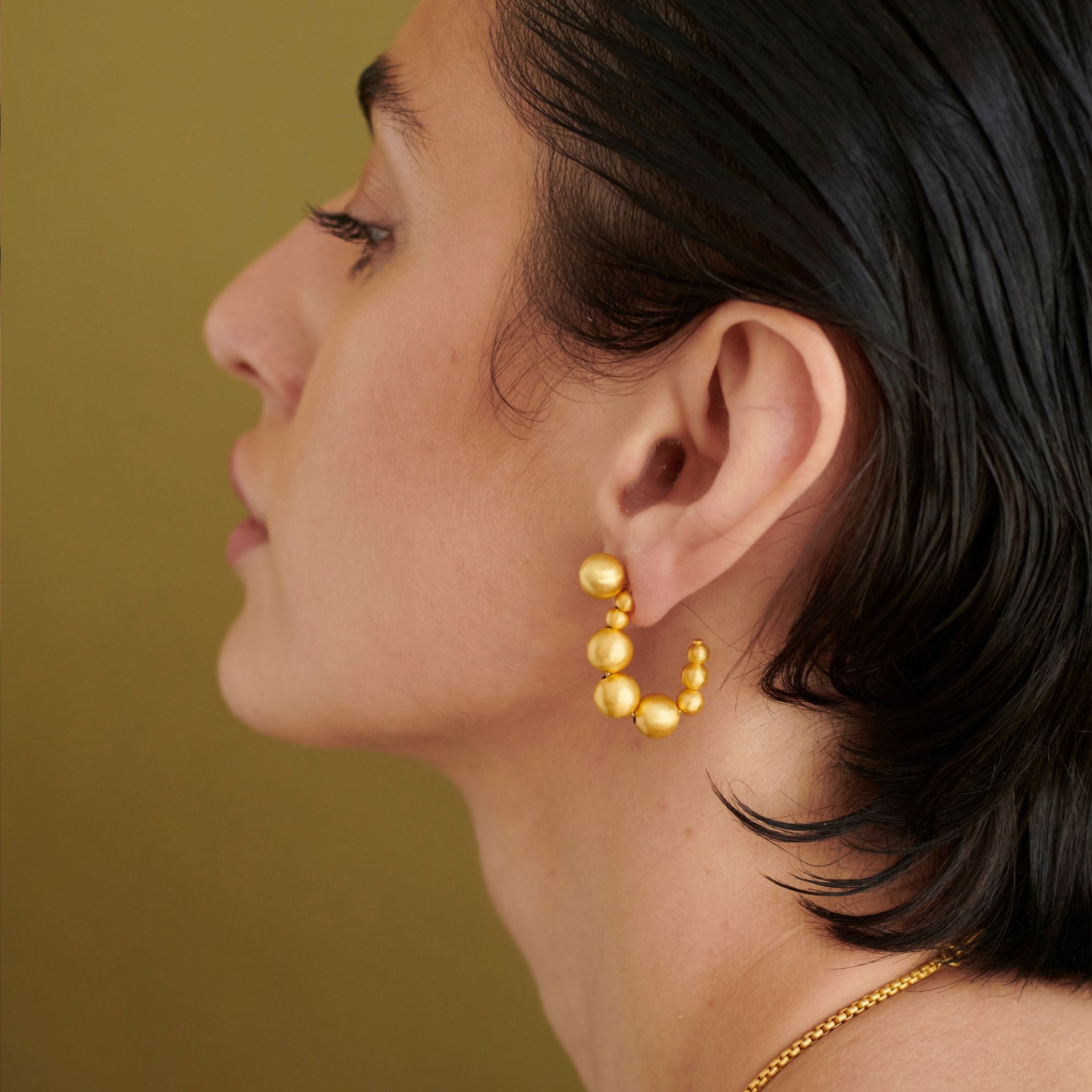 Echo Studs by The Loom Art with Orbis by The Loom Art at Kamakhyaa for sustainable fashion