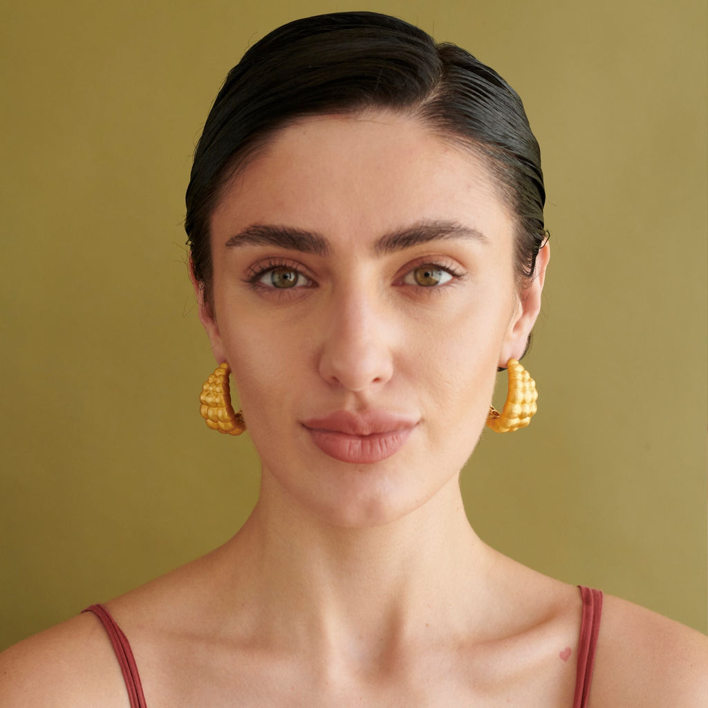 Ovate Earring by The Loom Art with Danglers, Orbis by The Loom Art at Kamakhyaa for sustainable fashion