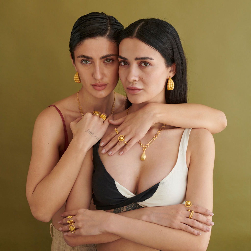 Ovate Earring by The Loom Art with Danglers, Orbis by The Loom Art at Kamakhyaa for sustainable fashion