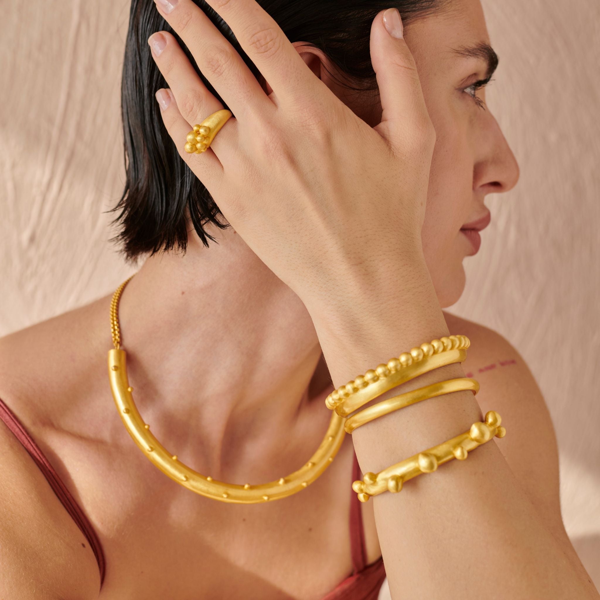 Roundelle Bracelet by The Loom Art with Bracelets, Orbis by The Loom Art at Kamakhyaa for sustainable fashion