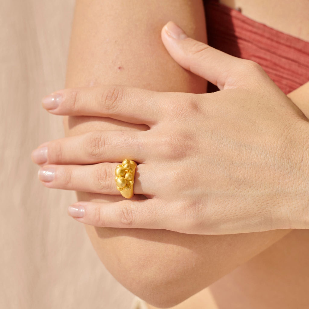 Bubble Ring by The Loom Art with Orbis by The Loom Art, Rings at Kamakhyaa for sustainable fashion