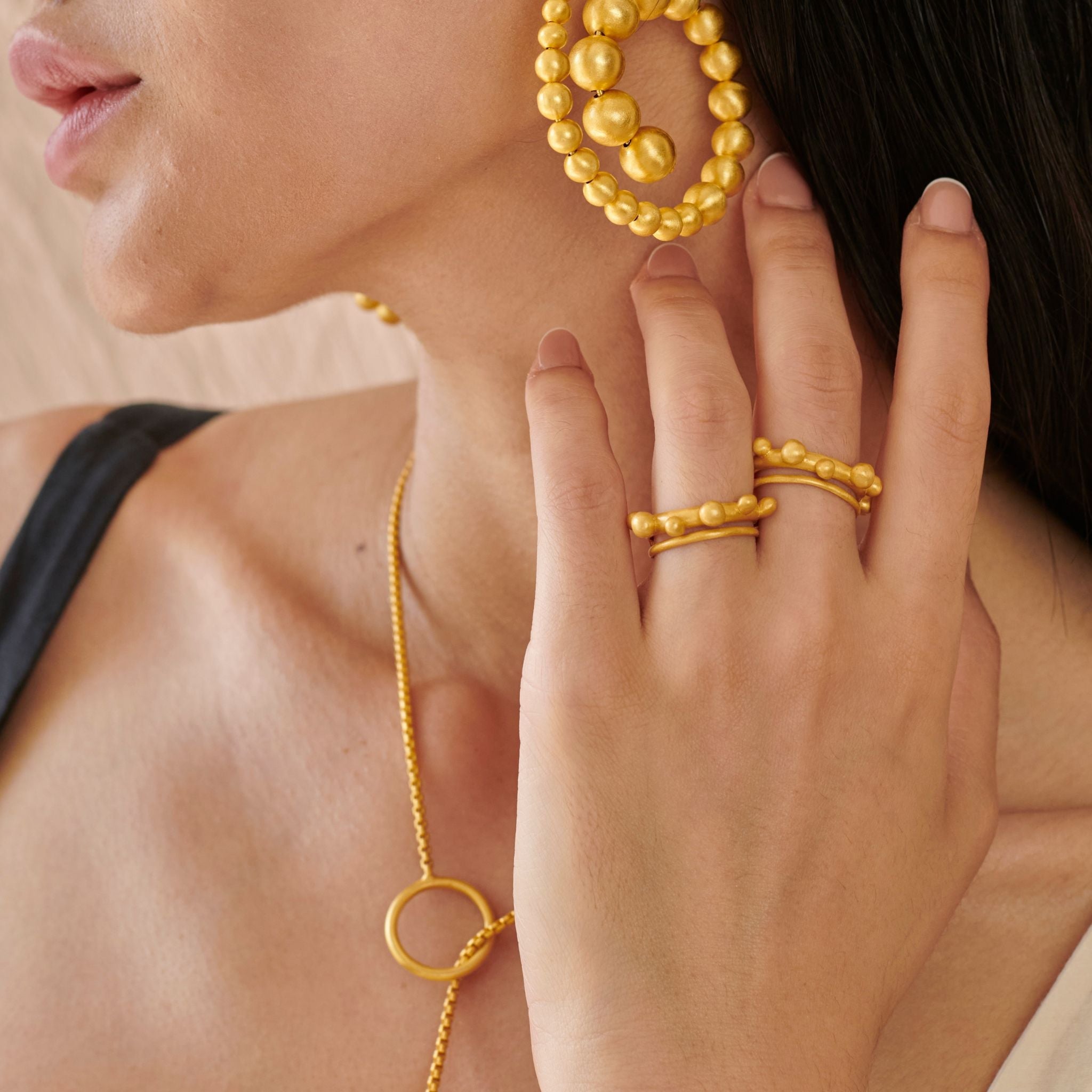 Perla Ring by The Loom Art with Orbis by The Loom Art, Rings at Kamakhyaa for sustainable fashion