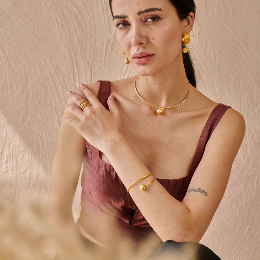 Orb and Nail Bracelet by The Loom Art with Bracelets, Orbis by The Loom Art at Kamakhyaa for sustainable fashion