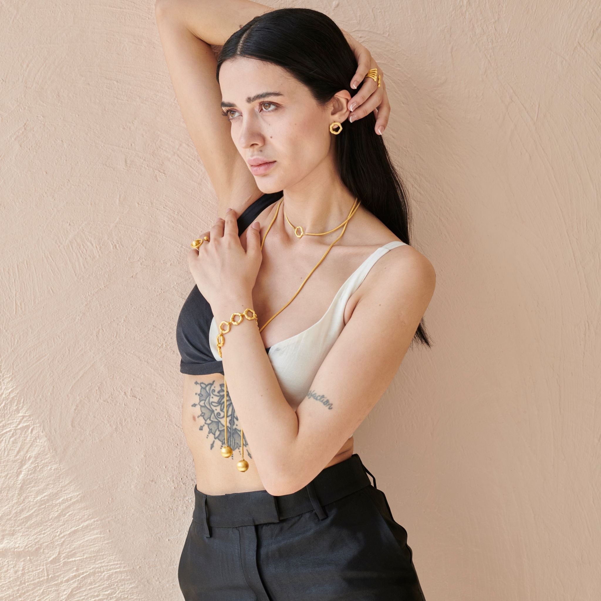 Spheria Wrap Necklace by The Loom Art with Orbis by The Loom Art at Kamakhyaa for sustainable fashion